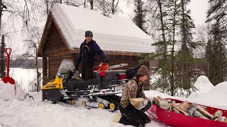 Remote Cabin in Alaskas Wilderness  Creating Lasting Memories [upl. by Coulter3]