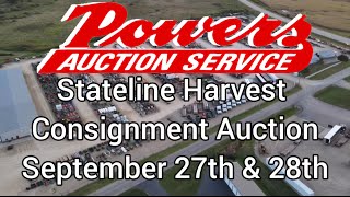 Stateline Harvest Consignment September 2024 [upl. by Adelaide]