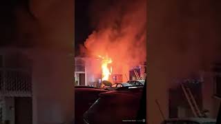 11292023 Pinebrook Dr Apartment Fire [upl. by Kordula]