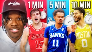 1 Minute Rebuild vs 10 Minute Rebuild in NBA 2K24 [upl. by Pincince904]