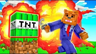 Creating Insane Explosions In Minecraft TNT Wars [upl. by Khorma]