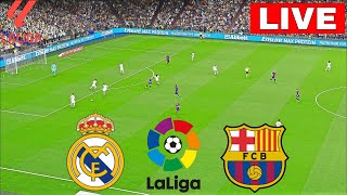 🔴 LIVE  Real Madrid vs Barcelona  El clásico LaLiga 202425  Full Match Streaming [upl. by Lacram]