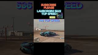 Techno gamerz lamborgini sian top speed viral viralshort ytshorts [upl. by Ramiah]