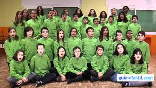 White Christmas in Spanish Blanca navidad Carols to learn spanish [upl. by Fretwell]