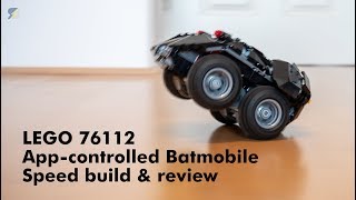 LEGO 76112 AppControlled Batmobile  Wheelies Wheelies Wheelies [upl. by Dasie]