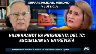 HILDEBRADNT VS PRESIDENTA DEL TC LE DIERON UNA CLASE DE IMPARCIALIDAD VERDAD Y JUSTICIA [upl. by Nielsen897]