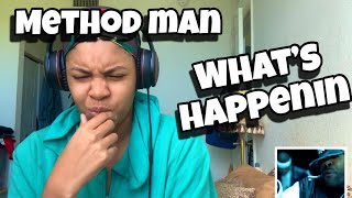 METHOD MAN “ WHATS HAPPENIN “ FT BUSTA RHYMES “ REACTION [upl. by Turner676]