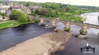 Corbridge Northumberland by DJI Drone [upl. by Wyatt]