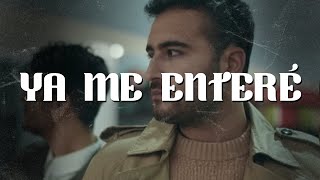 🎶 Reik  Ya Me Enteré Letra [upl. by Saree]