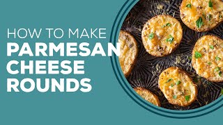 Blast From The Past Parmesan Cheese Rounds Recipe [upl. by Still]