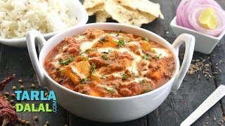 कढ़ाई पनीर Kadai Paneer  Restaurant style Cottage cheese vegetable by Tarla Dalal [upl. by Caleb255]