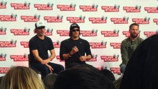 Norman reedus and Andrew lincoln panel walker stalker con london 2016 [upl. by Fullerton]