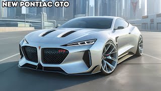 NEW 2025 Pontiac GTO Model  NEW Redesign Interior and Exterior  FIRST LOOK [upl. by Livvi630]