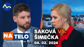 Saková vs Šimečka  Na telo [upl. by Eseela319]