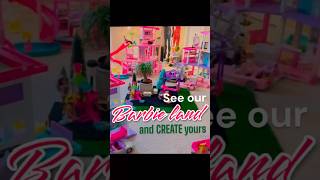 See Our Barbie Land and CREATE Yours barbie diy barbieland barbielatam [upl. by Jaime]