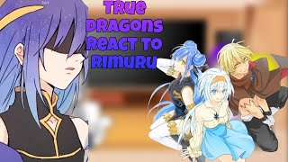 True dragons react to rimuru tempestGacha reactionpart 1 [upl. by Flanna]