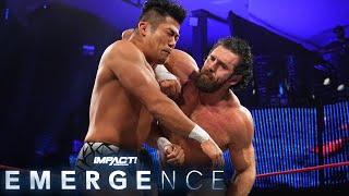 Jake Something vs SANADA FULL MATCH  TNA Emergence 2023 [upl. by Ainevul]