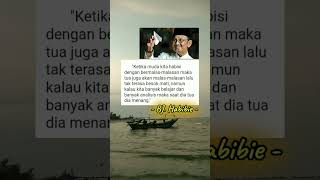 Pesan bj habibie motivasidaninspirasi inspirasisingkat quotes katamutiara [upl. by Oratnek]