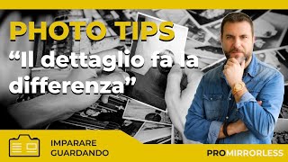 PHOTO TIPS  Analizziamo una fotografia del maestro IVO SAGLIETTI [upl. by Mccallion]