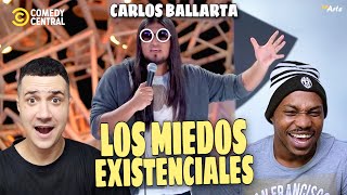 CUBANOS REACCIONAN a Los Miedos Existenciales De Carlos Ballarta  Stand Up  Comedy Central México [upl. by Anahsek]