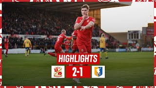 Match Highlights Swindon Town vs Mansfield Town [upl. by Esiole]