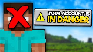 WARNING Your Minecraft Account May Be Deleted [upl. by Latsyrhk]