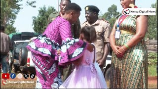 See how Rachel Ruto arrived in Vihiga for International Widows Day [upl. by Kellyann]