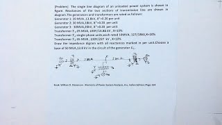 Drawing of impedancereactance diagram [upl. by Eelirrem]