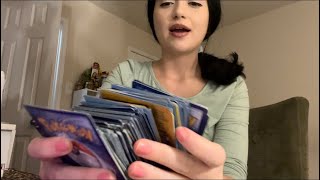 ASMR with Pokemon Cards Card Shuffling [upl. by Haroppiz320]