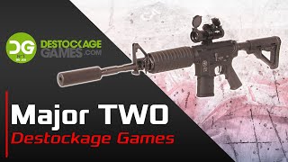 Major Two  Destockage Games Présentation  Review  Airsoft FR  EN subs [upl. by Immas]