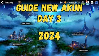 Epic Seven INDO GUIDE NEW AKUN DAY 3  GUIDE SANCTUARY SUMMON HERO FARM STIGMACHARM EQUPMENT [upl. by Archambault]