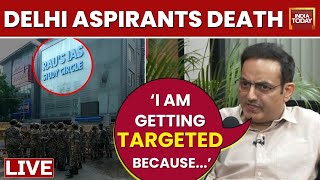 Vikas Divyakirtis Breaks Silence On Delhi Rau’s IAS Coaching Centre Death  India Today LIVE [upl. by Eytteb713]