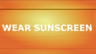 Baz Luhrmann  Wear Sunscreen Original Narration Only [upl. by Ydaj]