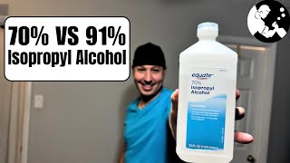 Whats the Difference Between 70 and 91 Isopropyl Alcohol [upl. by Iidnarb]