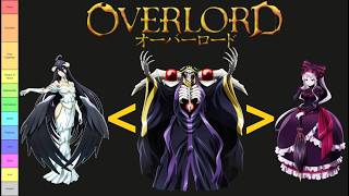 Ultimate Overlord Strength and Power Tier List 100 characters [upl. by Jenkel]