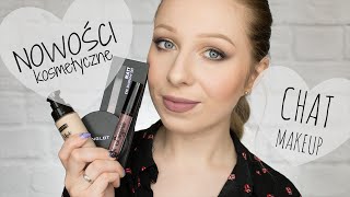 ♥ CHAT MAKEUP  Nowości  Clinique Pupa HampM Sephora Inglot Kobo Nyx ♥ [upl. by Notserp324]