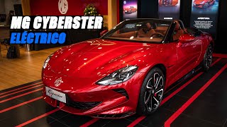 LANZAMIENTO  NUEVO MG CYBERSTER  100 ELÉCTRICO  536 HP  725 NM DE TORQUE [upl. by Nylime89]