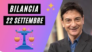 Bilancia ♎️ Loroscopo di Paolo Fox  22 Settembre 2024  Troppi impegni con disappunto [upl. by Free]