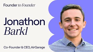 Why B2B founders should focus on selling the product before building it  Jonathon Barkl AirGarage [upl. by Chantalle295]