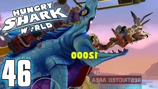 Hungry Shark World  Ep46 FR LE MOSASAURE MAXÉ [upl. by Tasia]