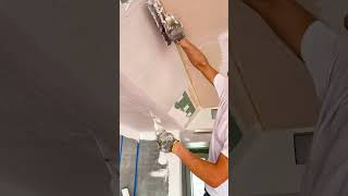 Painter Applying putty  Puttying for renovation putty [upl. by Ocihc795]