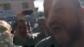 Rachid Nekkaz agressé en plein live à Tlemcen [upl. by Yblok]