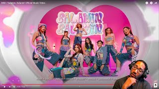 BINI  Salamin Salamin Official Music Video REACTION [upl. by Auj]