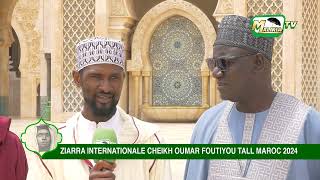 ZIARRA INTERNATIONALE CHEIKH OUMAR FOUTIYOU TALL MAROC 2024 ETAPE CASA [upl. by Tengdin]