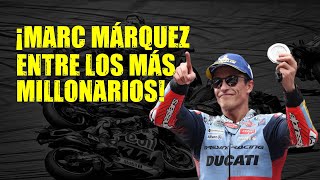 MARC MÁRQUEZ ENTRE LOS DEPORTISTAS ESPAÑOLES MÁS MILLONARIOS DE FORBES [upl. by Repohtsirhc714]