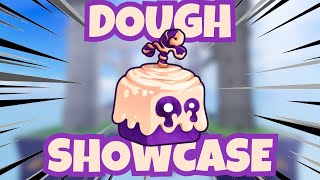 DOUGH Showcase  Roblox Blox Fruits V1 amp V2 [upl. by Eillib]