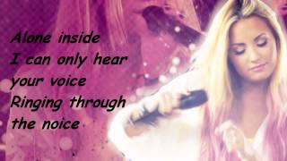 Demi Lovato  Until Youre Mine  Lyrics Pitched Voice [upl. by Ellennoj342]