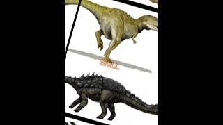 Doing Random Debates PT22 Mapusaurus vs Polacanthus dinosaur dinosauredit dinoedit dino [upl. by Adnofal]