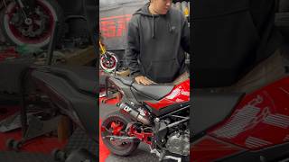 Cold start Binelli TNT 135 Leo Vince full exhaust stayriding tnt135 minimoto minibike leovince [upl. by Trstram219]