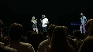 Fan does Impressions of AJR live at MSG  72624 Sold Out Show [upl. by Eemyaj294]